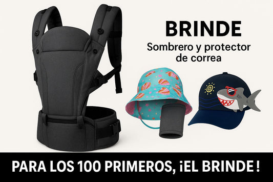 Mochila Ergonómica Portabebés 15 en 1 + Sombrero y Protector GRATIS – ¡Solo para los 100 Primeros!